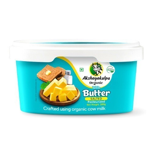Organic Table Butter 200 GM