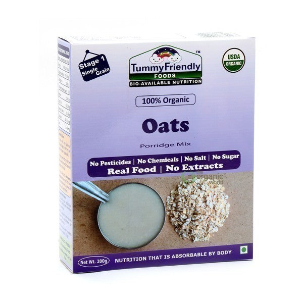 100% Organic Oats Porridge Mix 200 GM