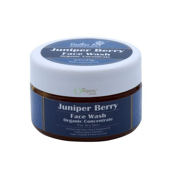 Organic Juniper Berry Face Wash Concentrate 50 GM
