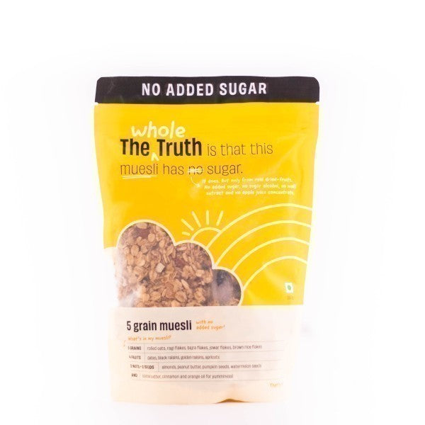 No Added Sugar 5 Grain Muesli 350 GM