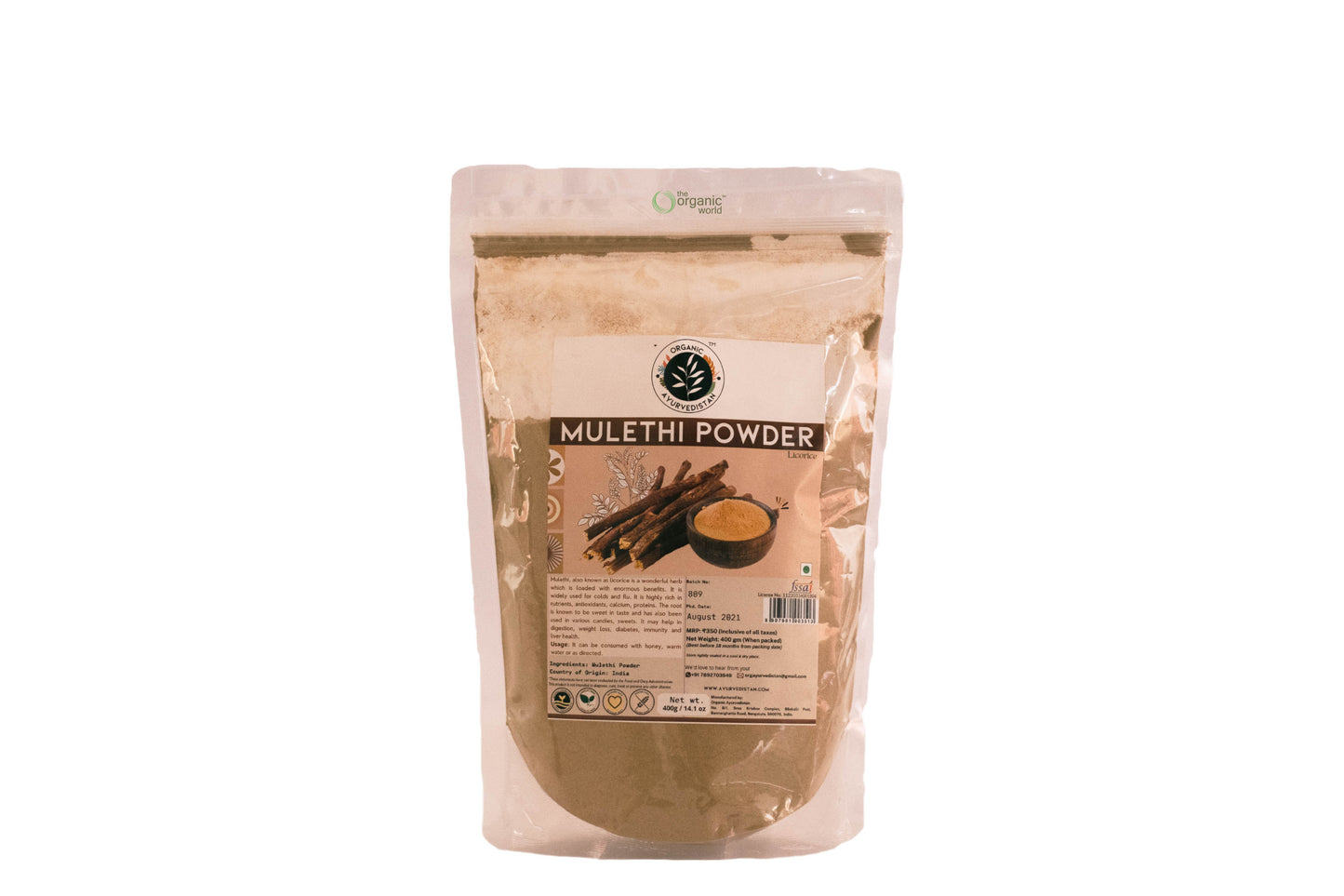 Mulethi Powder 400 GM