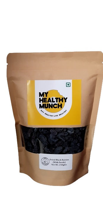 Dried Black Raisins 250 GM