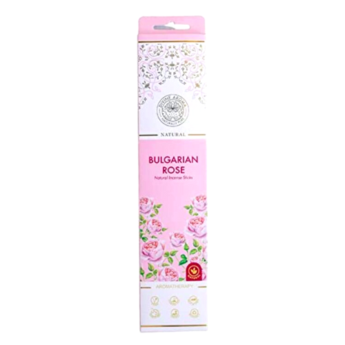 Bulgarian Rose Natural Incense Sticks Charcoa 1 PACK