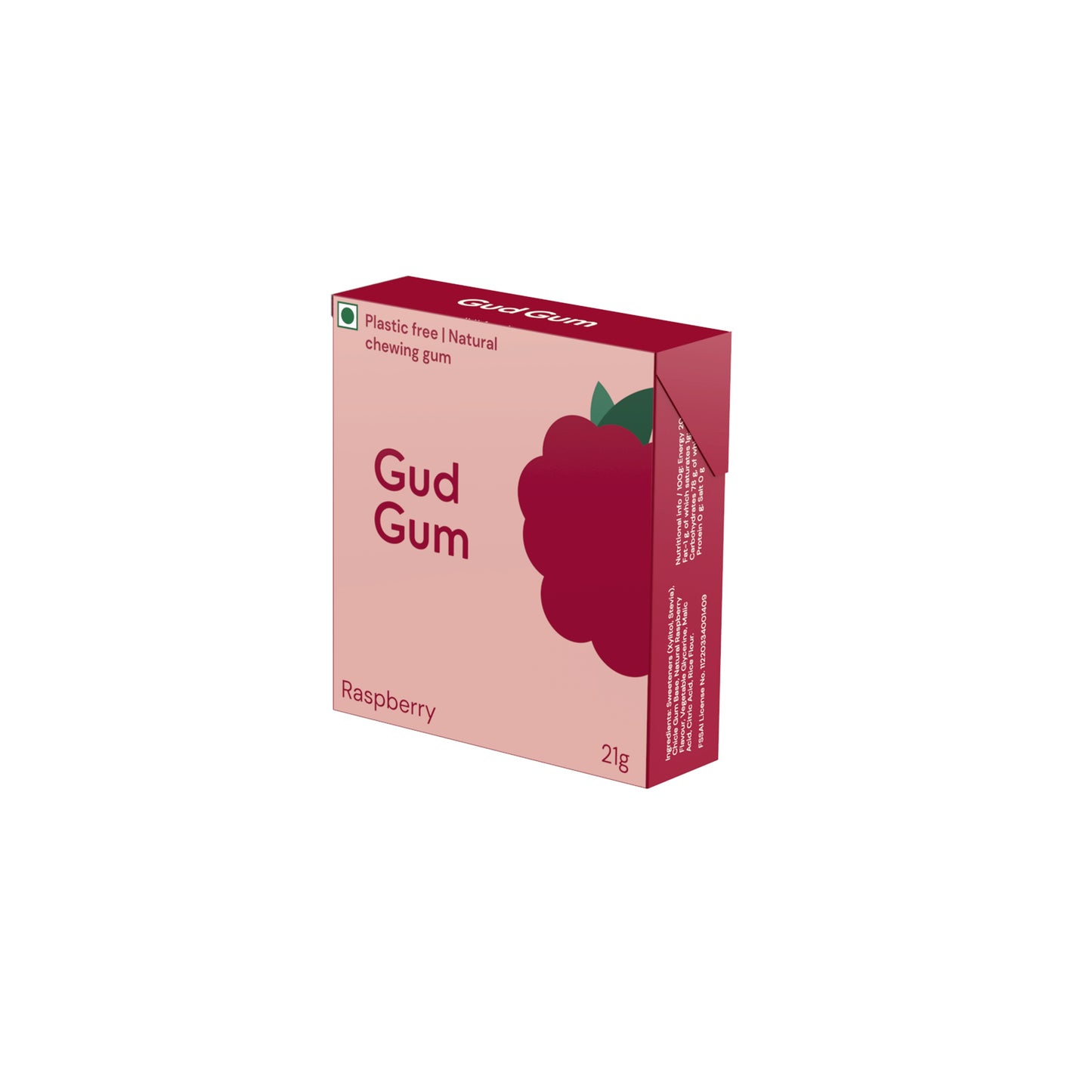 Raspberry Chewing Gum 21 GM