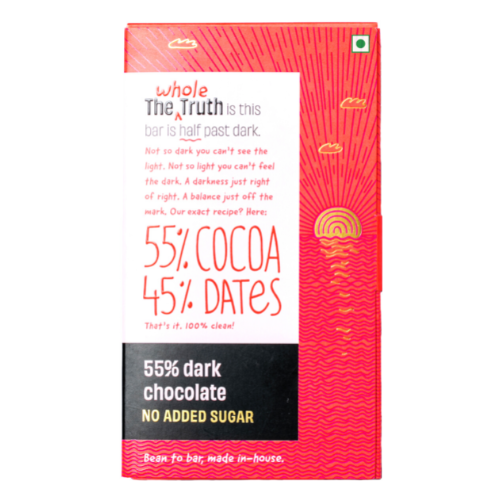 Dark Chocolate 55% Base 80 GM