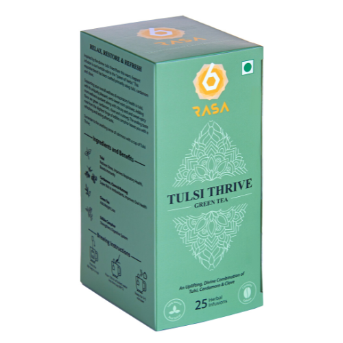 Tulsi Thrive Green Tea 25 BAGS