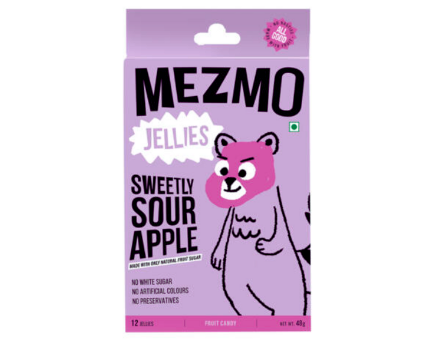 Sweetly Sour Apple Jellies 48 GM