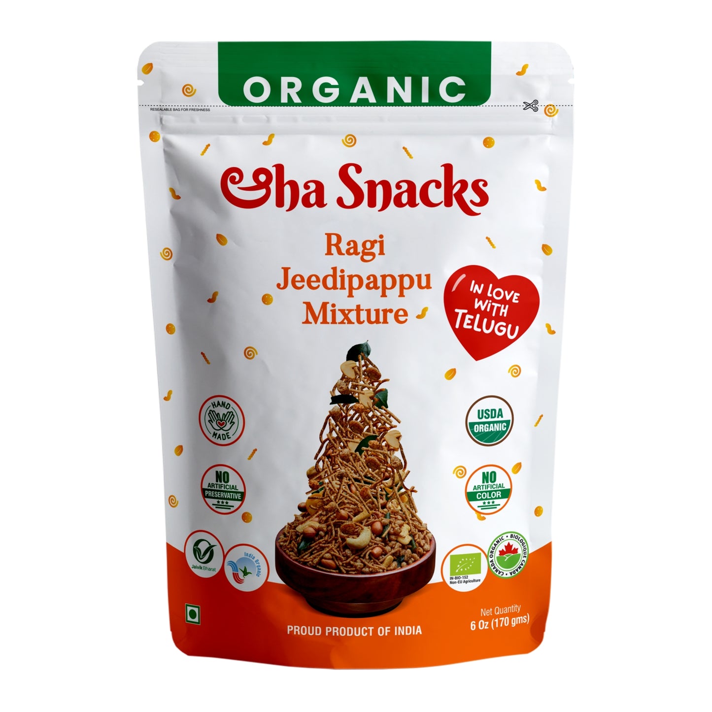 Ragi Jeedipappu Mixture 170 GM