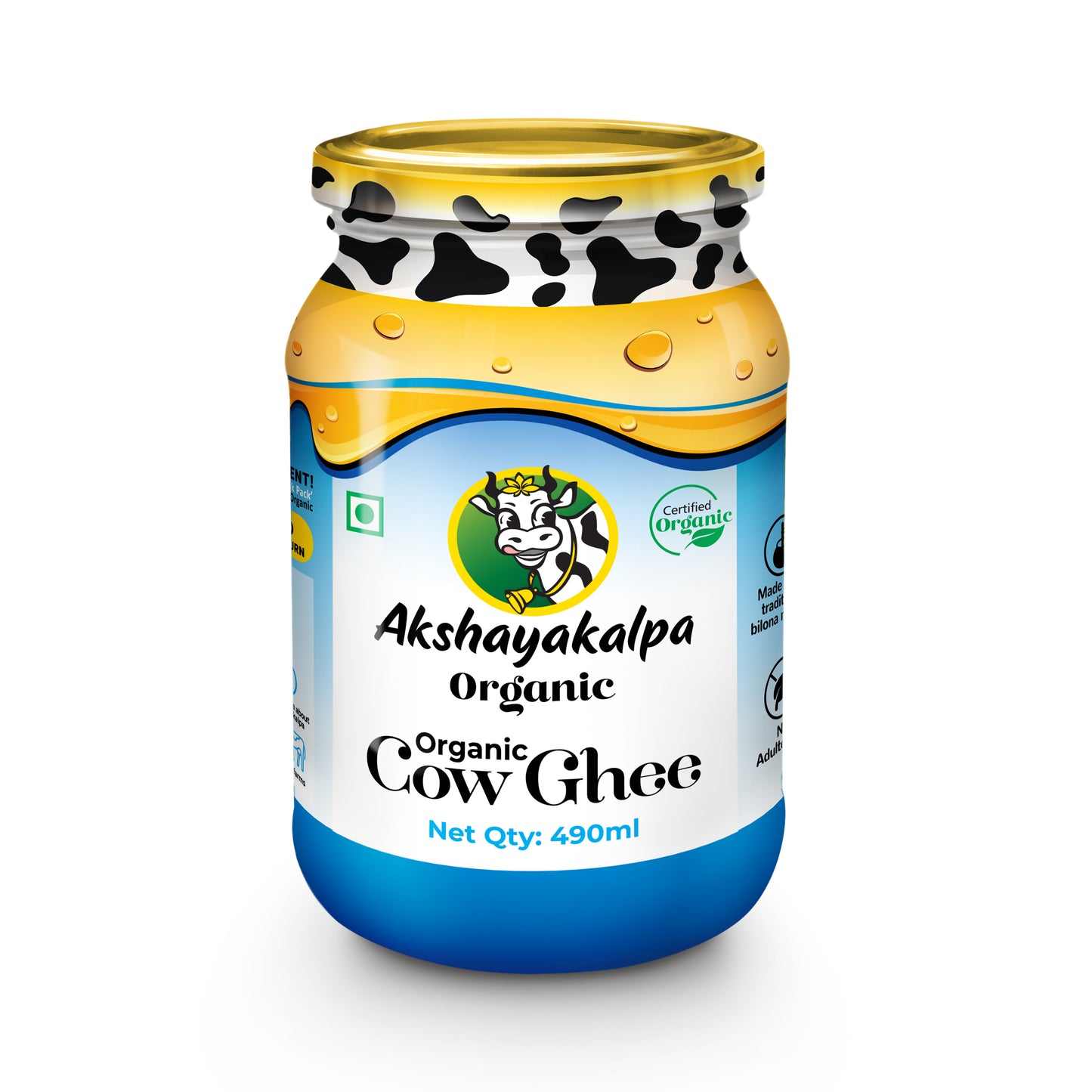 Organic Ghee 490 ML