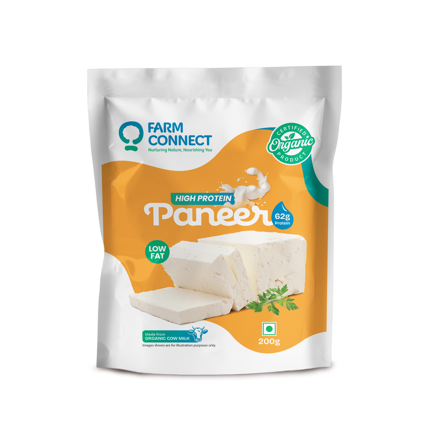 Organic High Protein Paneer 200 GM