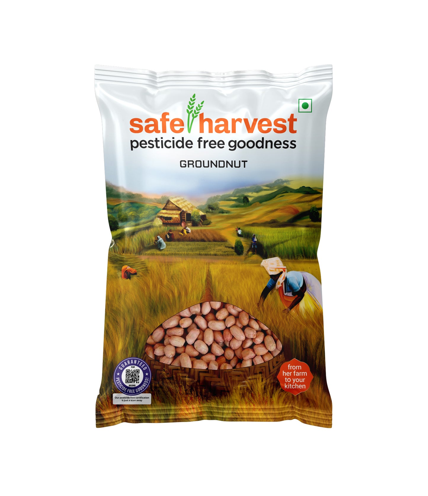 Pesticide Free Groundnut 1 KG