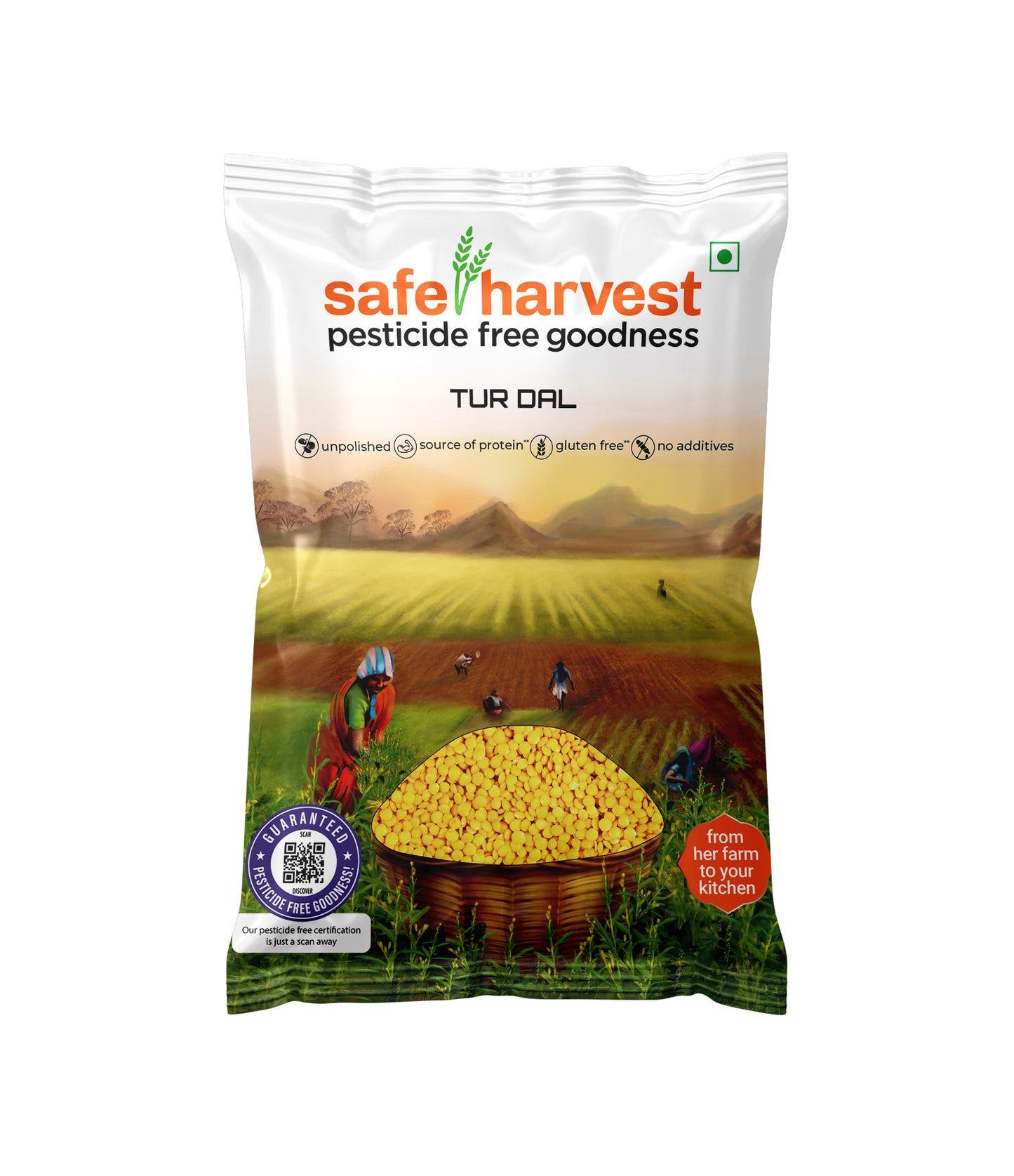 Pesticide Free Tur Dal 1 KG