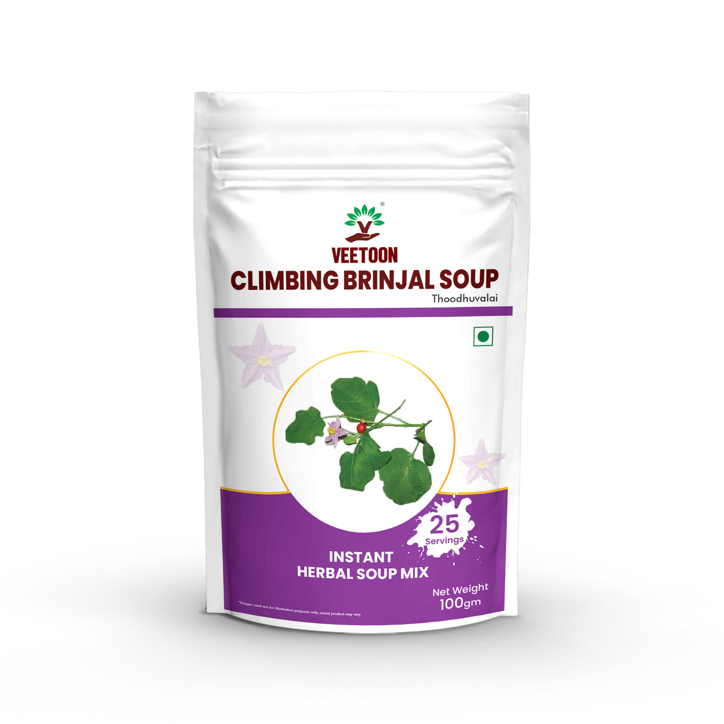 Climbing Brinjal Soup Mix 1 pack