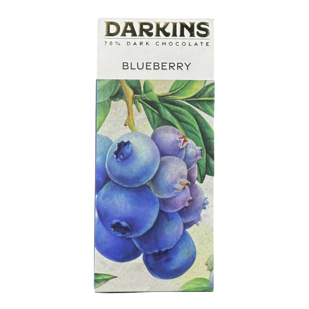 70% Dark Chocolate With Blueberries 50 GM