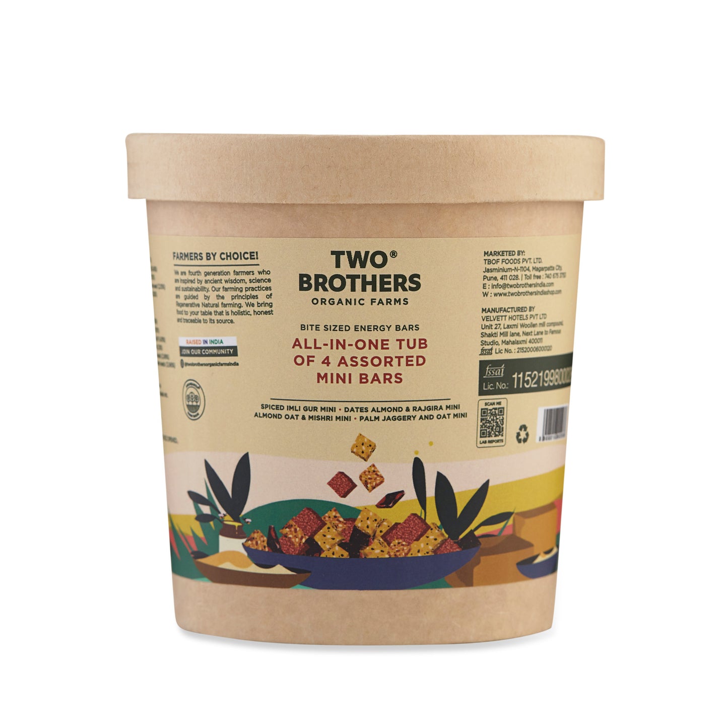 All In One Tub Of Assorted Mini Bars 200 g