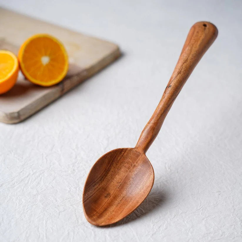 Wooden Spatula For Cooking [ Saute | 26Cm | N 1 Pcs