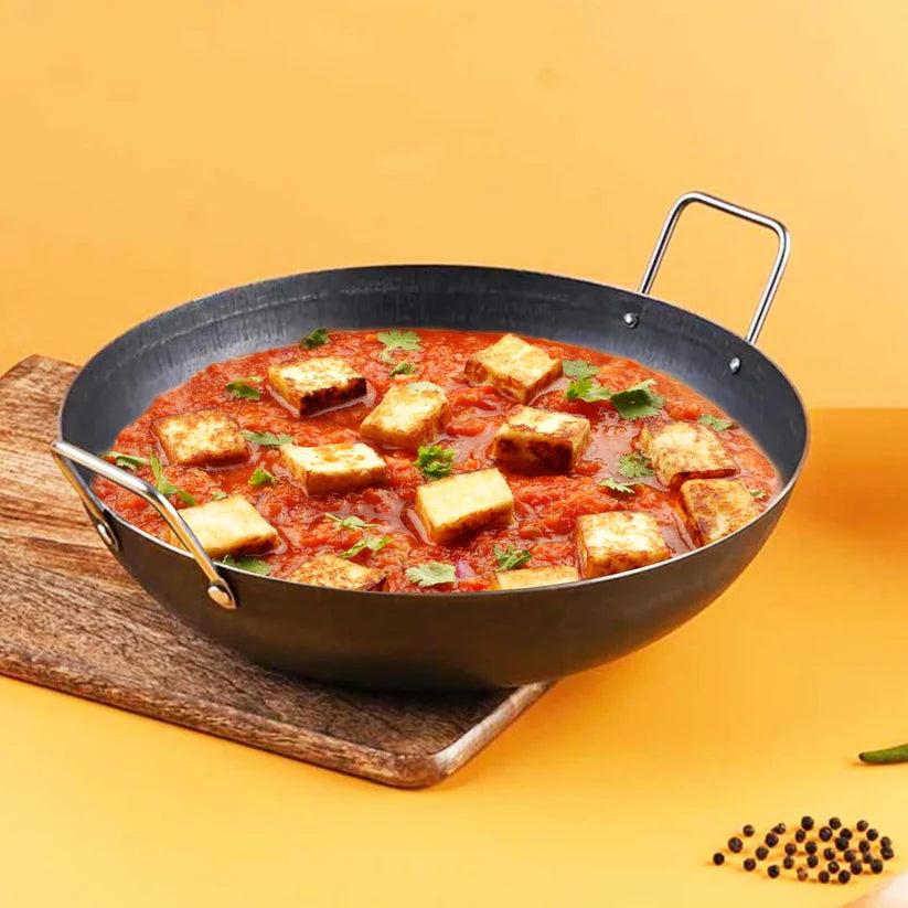 Iron Kadai With Flat Base 1 Pcs