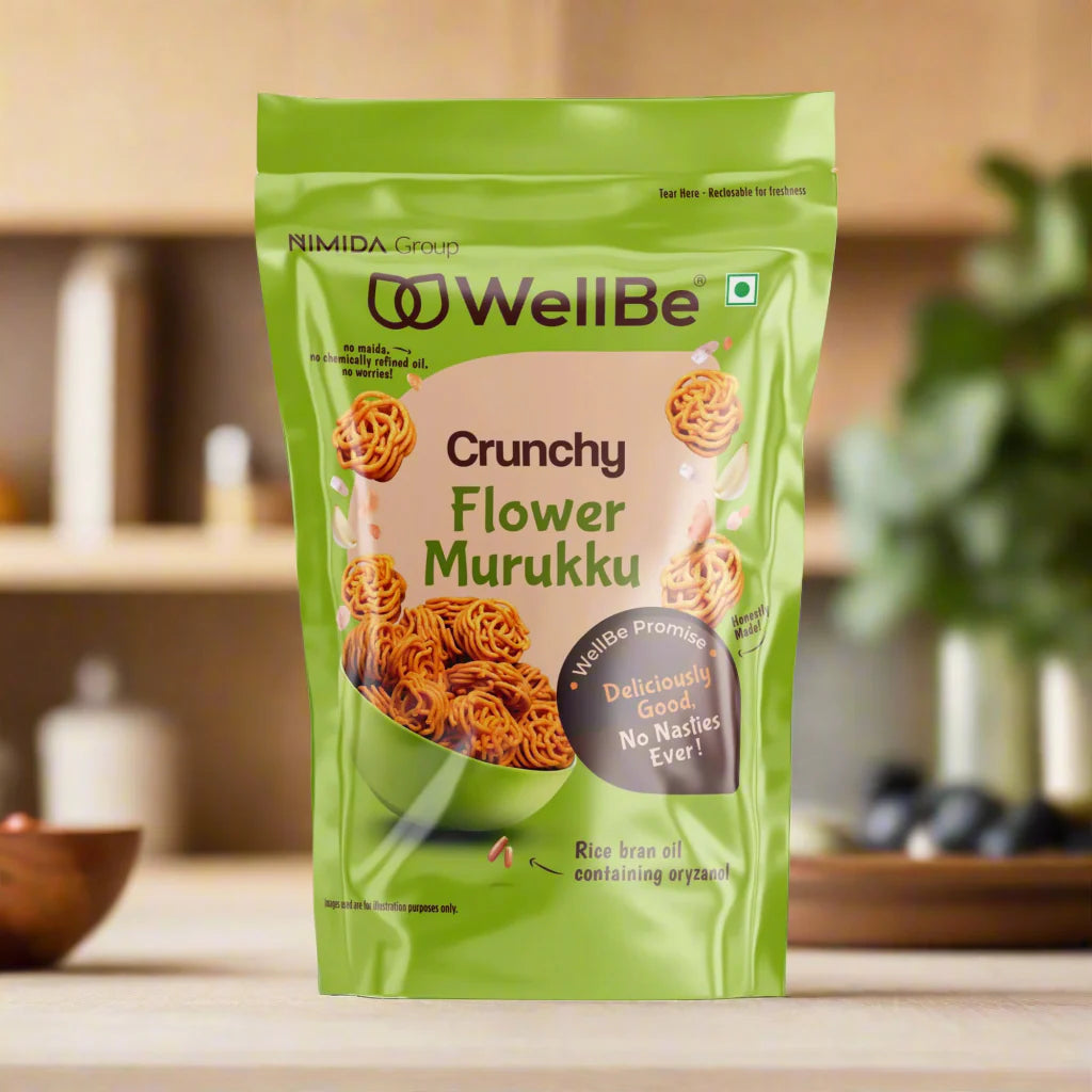 Wellbe - Flower Murukku 110 g