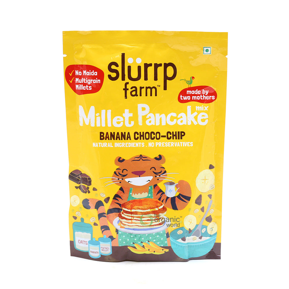 Banana Choco Chip Millet Pancake Mix 150 GM
