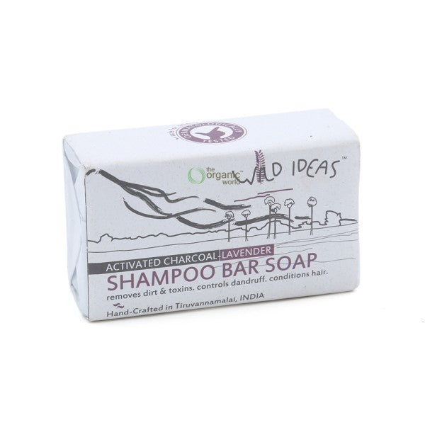 Shampoo Bar Soap Activated Charcoal And Laven 100 GM