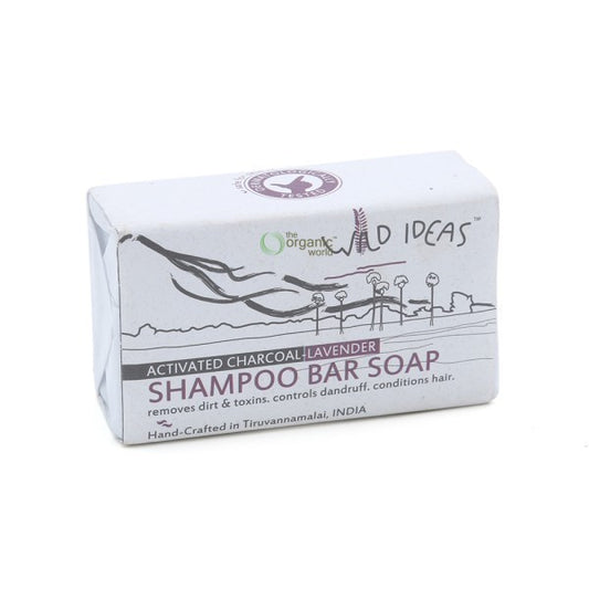Shampoo Bar Soap Activated Charcoal And Laven 100 GM