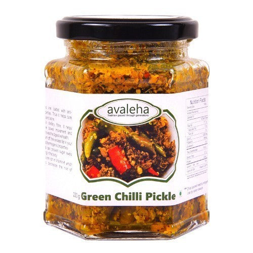 Green Chilli Pickle 220 GM