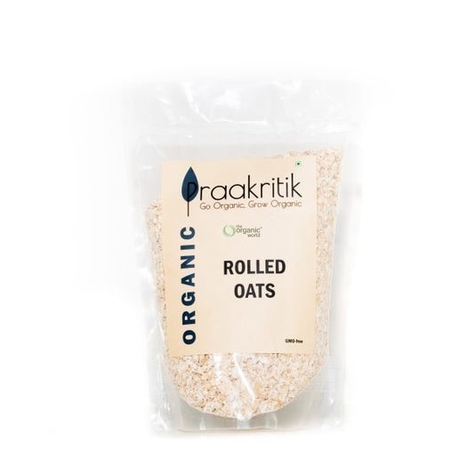 Organic Rolled Oats 500 GM