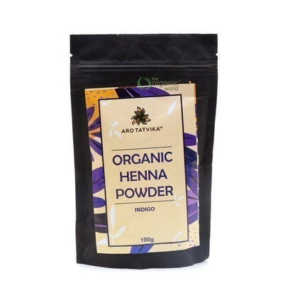 Organic Henna Powder - Indigo 100 GM