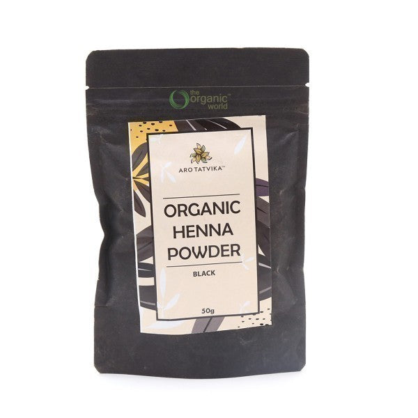 Organic Henna Powder - Black 50 GM
