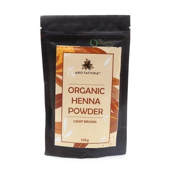 Organic Henna Powder - Light Brown 50 GM