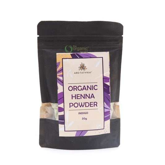Organic Henna Powder - Indigo 50 GM