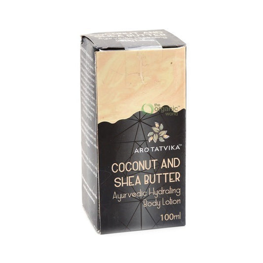 Coconut And Shea Butter Ayurvedic Body Lotion 100 ML