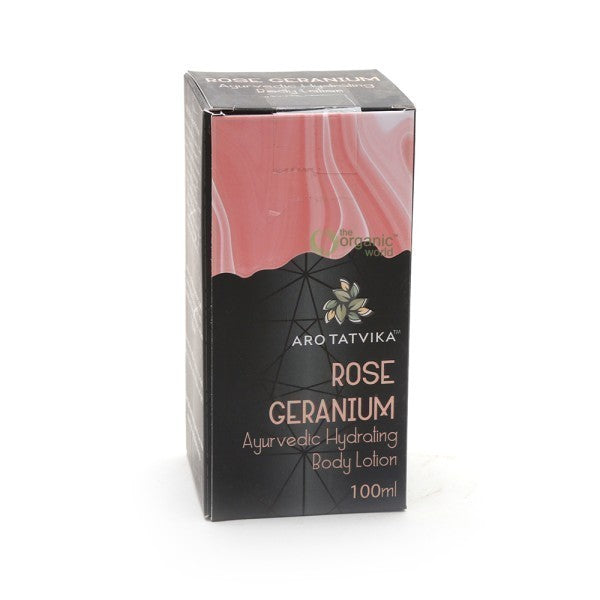 Rose Geranium Ayurvedic Body Lotion 100 ML
