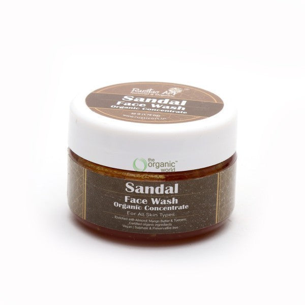 Organic Sandal Face Wash Concentrate 50 GM