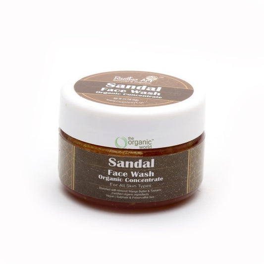 Organic Sandal Face Wash Concentrate 50 GM