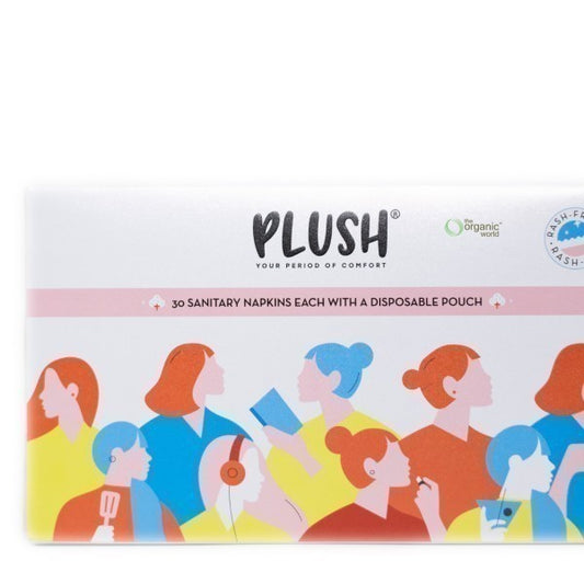 100% Pure Us Cotton Ultra Thin Sanitary Pads 1 UNIT