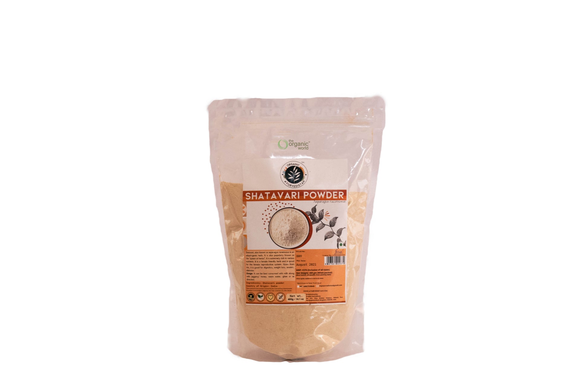 Shatavari Powder 400 GM