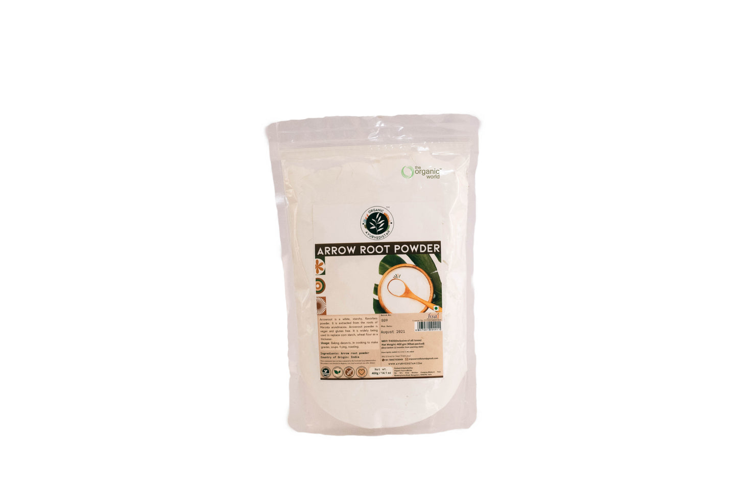 Arrow Root Powder 400 GM