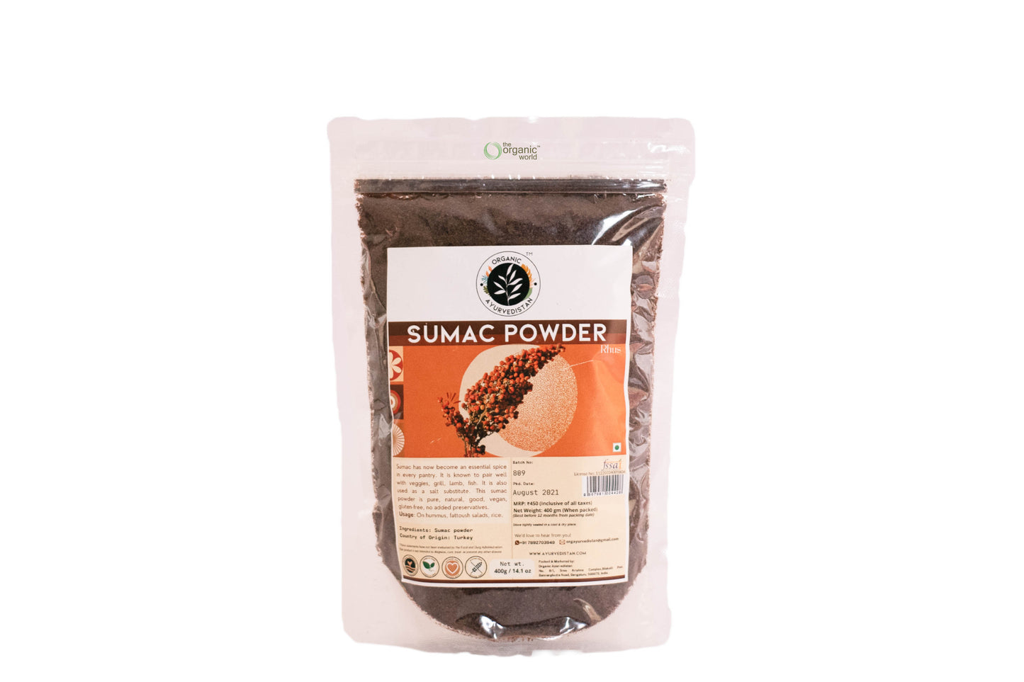 Sumac Powder 400 GM