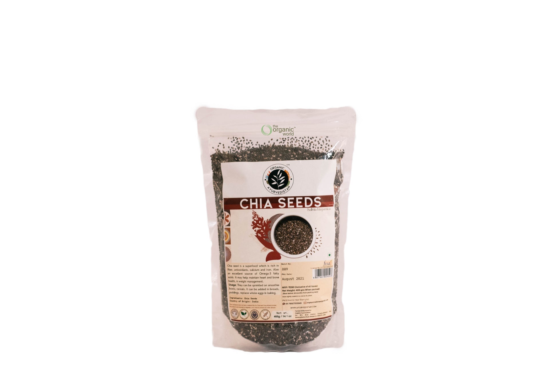 Chia Seeds 400 GM