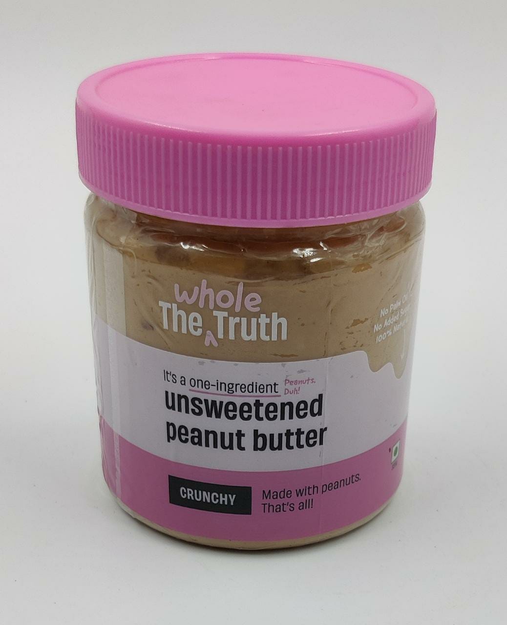 Unsweetened Peanut Butter Crunchy Small 325 GM