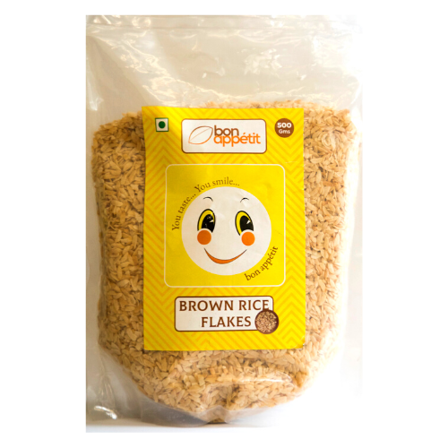 Brown Rice Flakes 500 GM