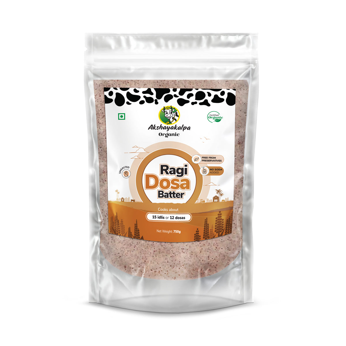 Ragi & Dosa Batter 750 GM