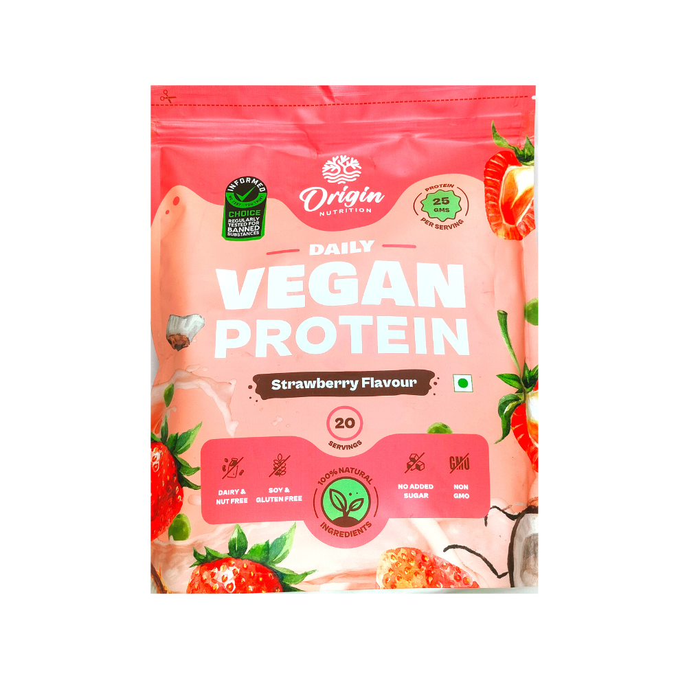 Vegan Plant Protein Strawberry Pouch 835 GM