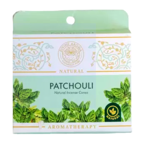 Indonesian Patchouli Natural Incense Cones Ch 1 PACK