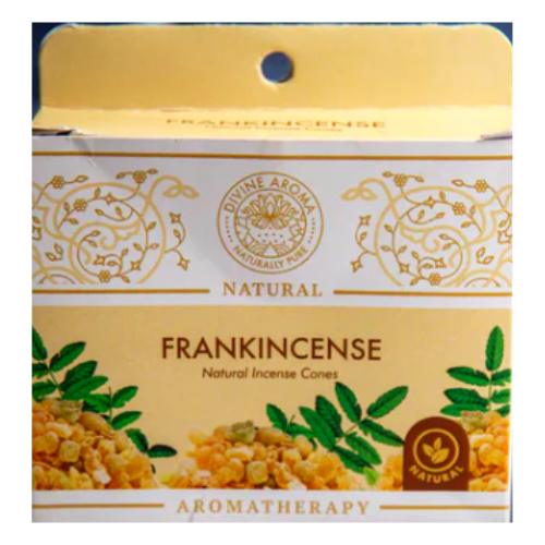 Frankincense Natural Incense Cones Charcoal F 1 PACK