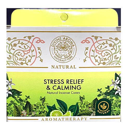 Stress Relief & Claming Mood Natural Incense 1 PACK