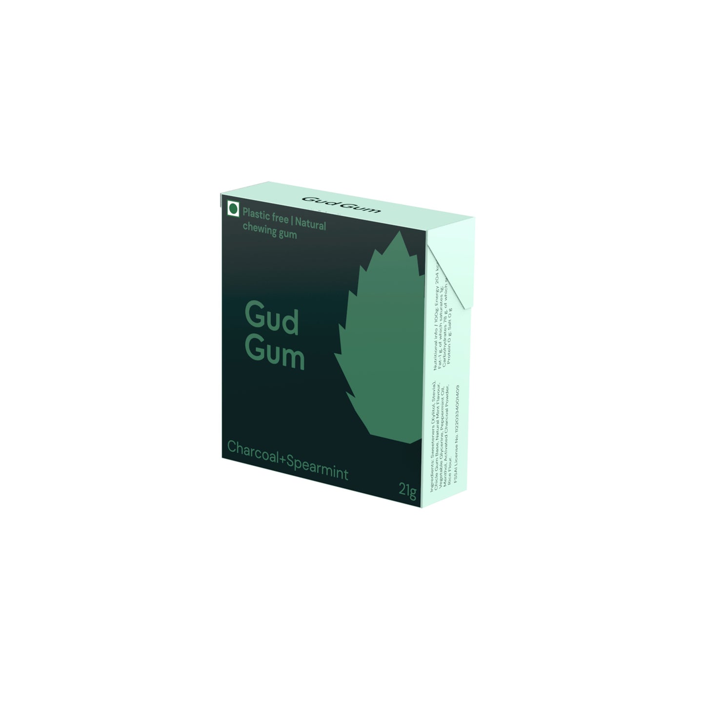 Charcoal Mint Chewing Gum 21 GM