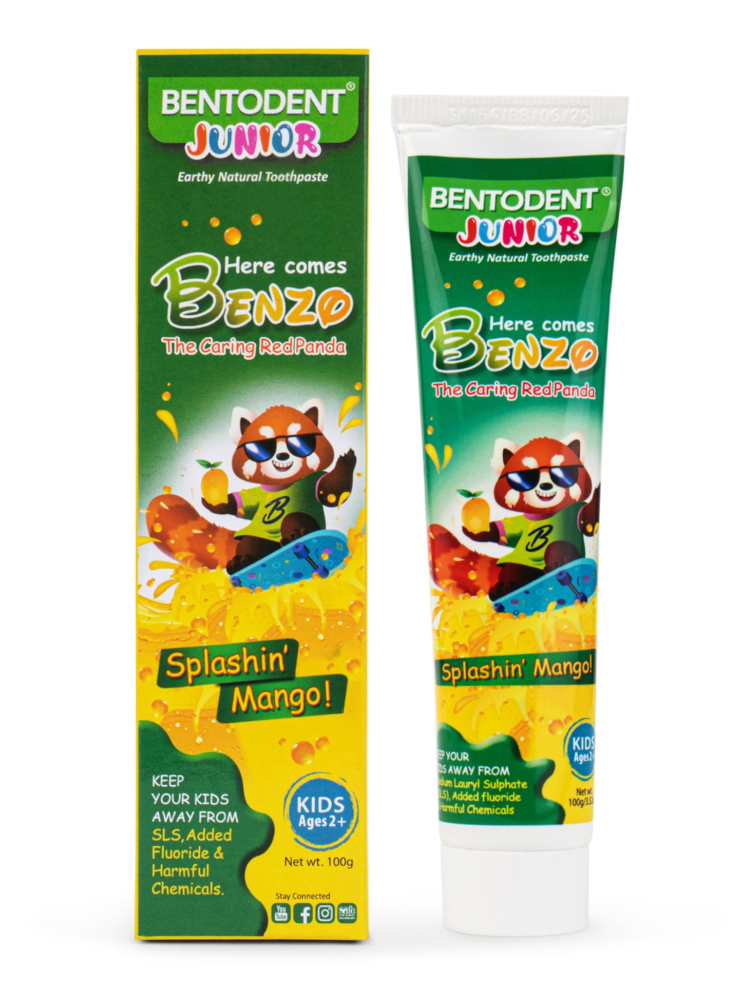 Benzo Splashin Mango Toothpaste 100 GM