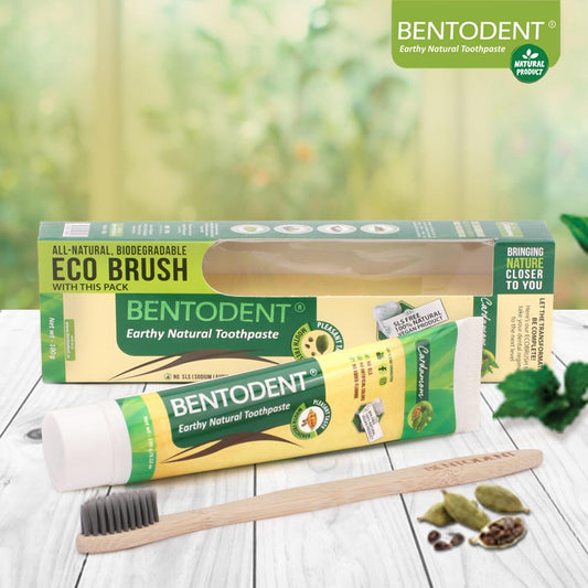 Cardamom Toothpaste  With Eco Brush 100 GM